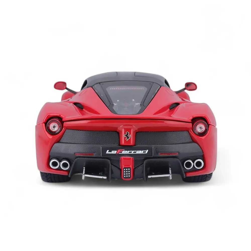Bburago Signature Series - 1/18 Scale La Ferrari Diecast Car Model (Red) - Image 3