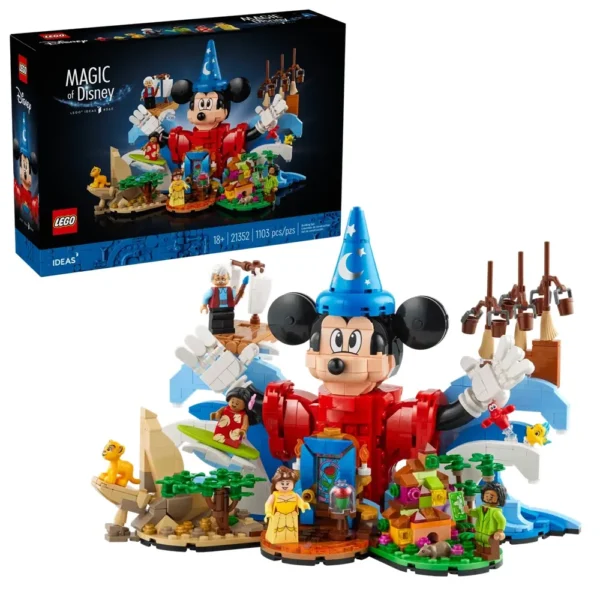 lego ideas 21352 magic of disney building set for adults