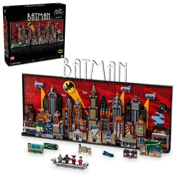 Lego 76271 DC Batman Animated Series Gotham City Building Set for Adults 18+ Years