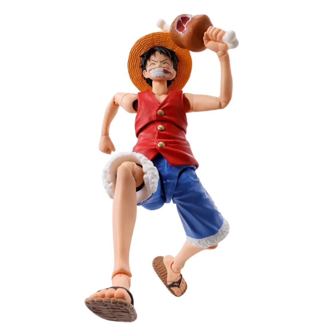 One Piece Monkey.D.Luffy Romance Dawn S.H.Figuarts Action Figure by Tamashii Nations Bandai 15+ Years - Image 3