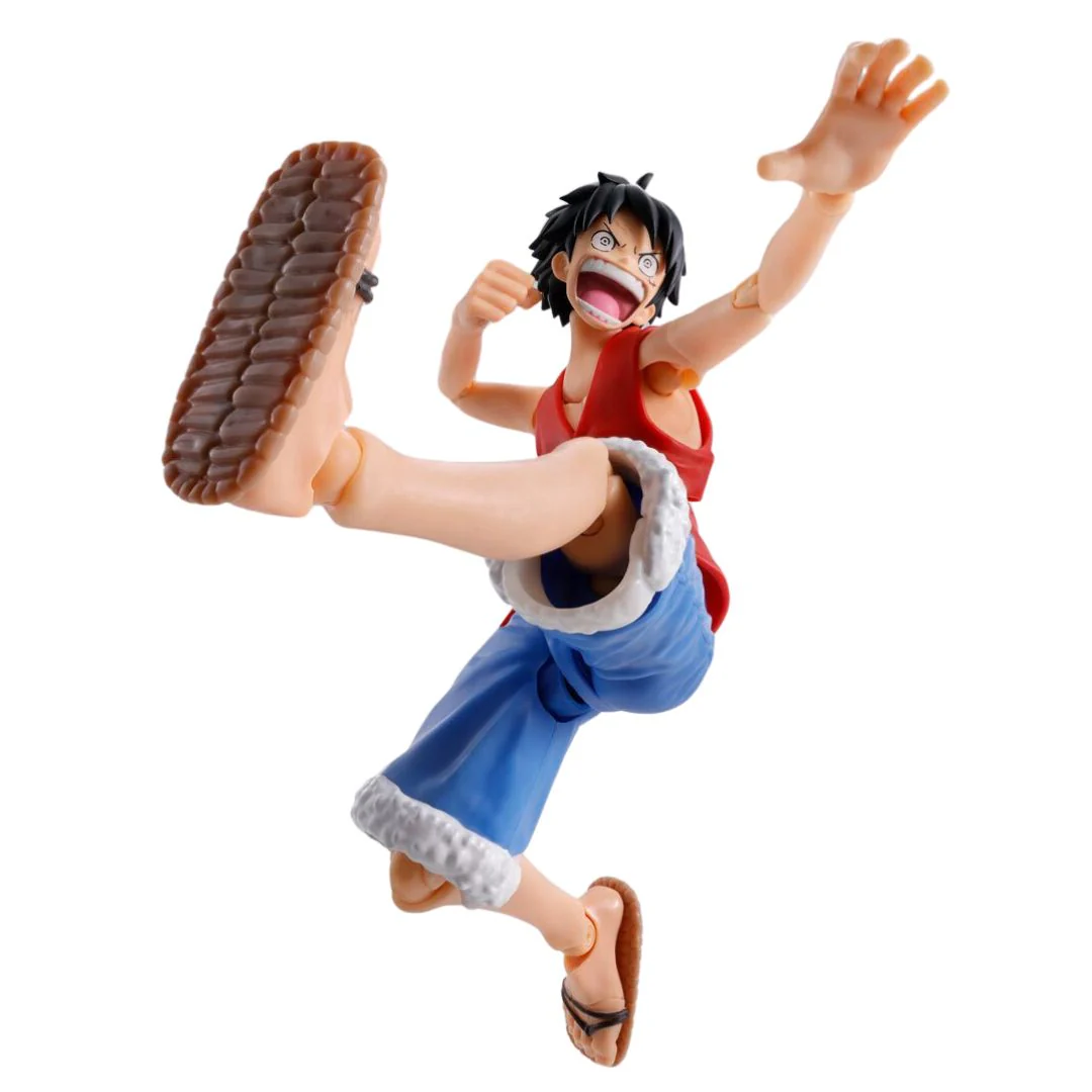 One Piece Monkey.D.Luffy Romance Dawn S.H.Figuarts Action Figure by Tamashii Nations Bandai 15+ Years - Image 5