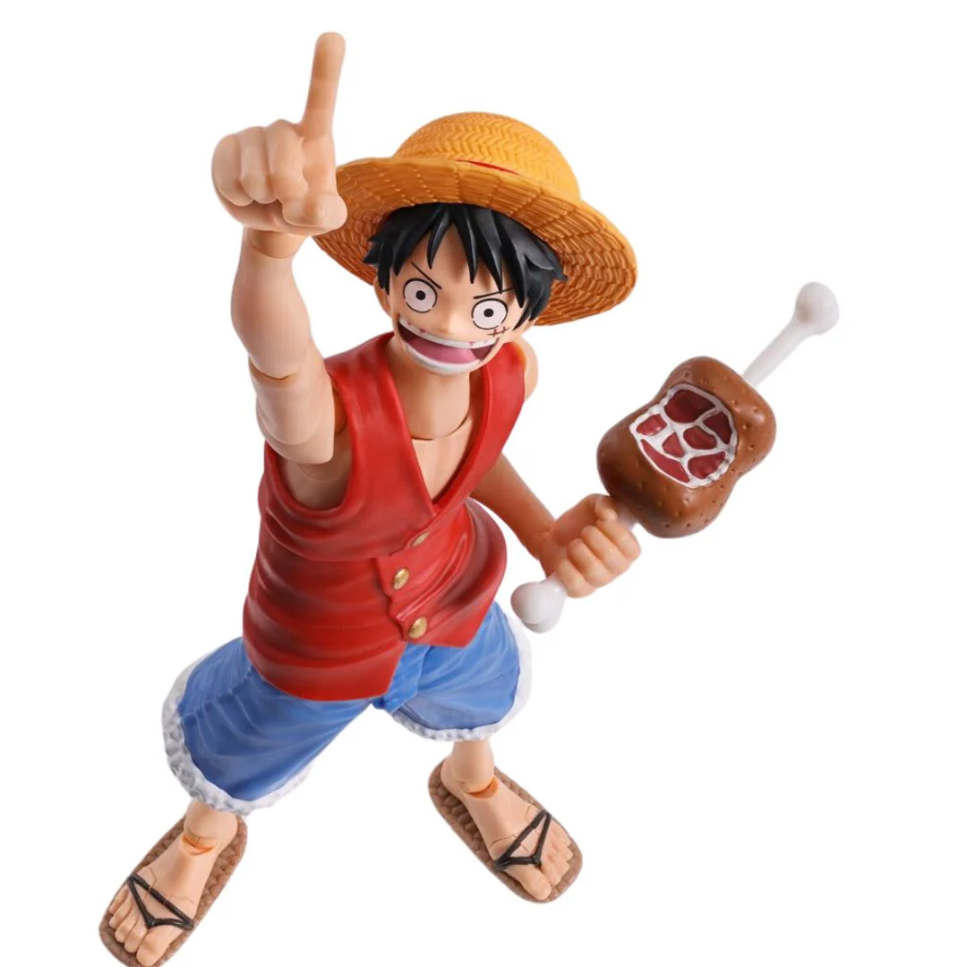 One Piece Monkey.D.Luffy Romance Dawn S.H.Figuarts Action Figure by Tamashii Nations Bandai 15+ Years - Image 7