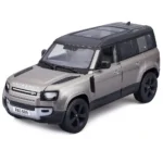 bburago 1/24 scale 2022 land rover defender silver