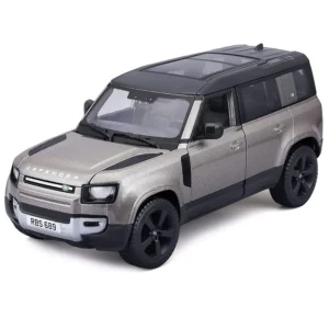 bburago 1/24 scale 2022 land rover defender silver