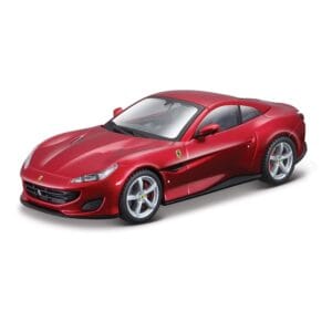 Bburago Signature Series 1/43 Scale Ferrari Portofino Diecast Car Model for 14+ Years (Red)