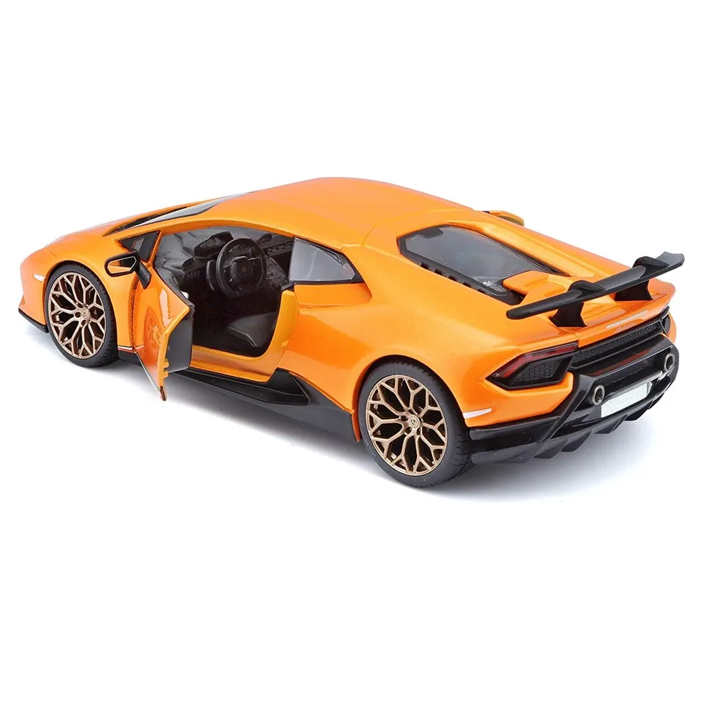 Bburago 1/24 Scale Lamborghini Huracan Performante (Orange) Diecast Car Model for 14+ Years - Image 3