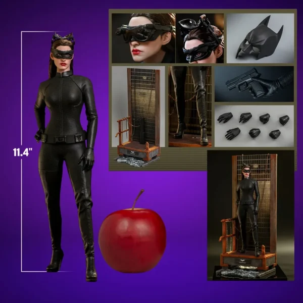 Hot Toys 1/6 Scale Catwoman Figure for Collectors 15+ Years (Adult Collectors Only) - Image 9