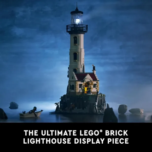 Lego Ideas 21335 Motorized Lighthouse Building Set for Adults - Collectible for Display (2065 Pieces) - Image 6