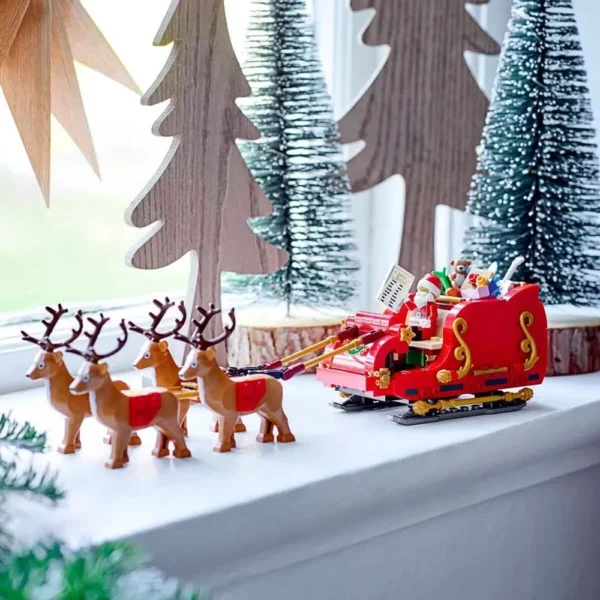 Lego 40499 Santa's Sleigh Building Set for 9+ Years, Gift, Christmas - Image 3