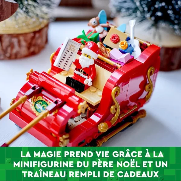 Lego 40499 Santa's Sleigh Building Set for 9+ Years, Gift, Christmas - Image 4