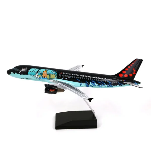 Brussel Airlines Rackham Airbus A320 1:100 Scale Collectible (Resin) - Image 2