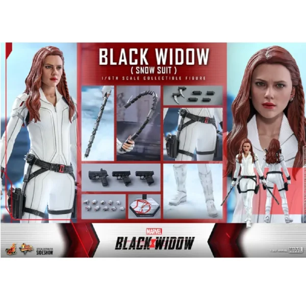 Hot Toys 1/6 Scale Marvel Studios Black Widow Collectible Action Figure for 14+ Years - Image 2