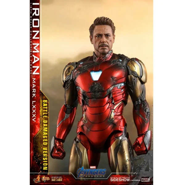 Hot Toys 1/6 Scale Marvel Iron Man Mark LXXXV (Battle Damaged Version) - Special Edition - Image 4