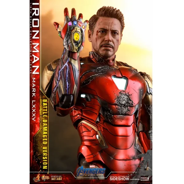 Hot Toys 1/6 Scale Marvel Iron Man Mark LXXXV (Battle Damaged Version) - Special Edition - Image 6