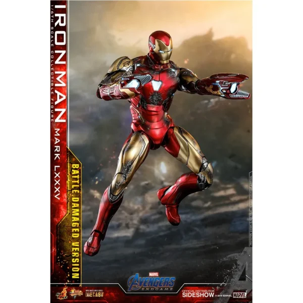 Hot Toys 1/6 Scale Marvel Iron Man Mark LXXXV (Battle Damaged Version) - Special Edition - Image 7