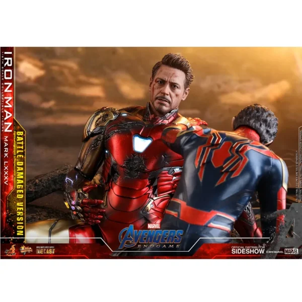 Hot Toys 1/6 Scale Marvel Iron Man Mark LXXXV (Battle Damaged Version) - Special Edition - Image 9