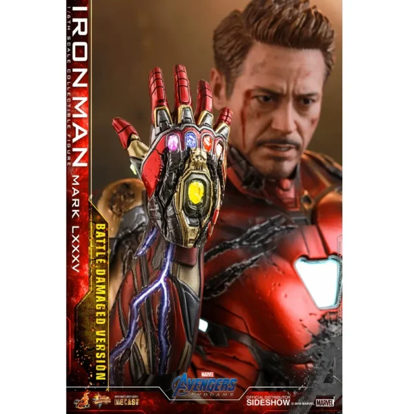Hot Toys 1/6 Scale Marvel Iron Man Mark LXXXV (Battle Damaged Version) - Special Edition - Image 10