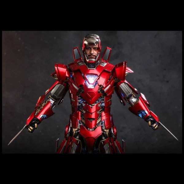 Silver Centurion (Armor Suit Up Version) Sixth Scale Figure by Hot Toys - Marvel Iron Man - Image 11