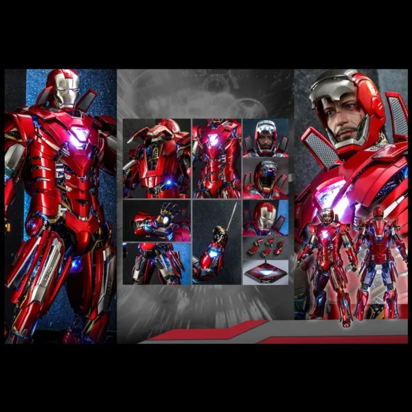 Silver Centurion (Armor Suit Up Version) Sixth Scale Figure by Hot Toys - Marvel Iron Man - Image 12