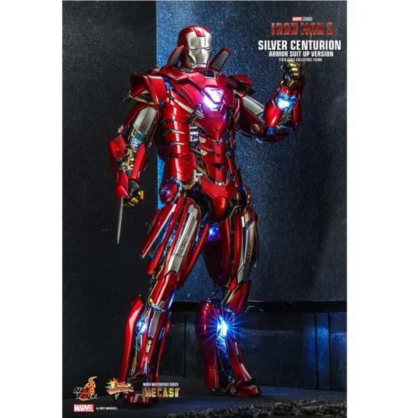Silver Centurion (Armor Suit Up Version) Sixth Scale Figure by Hot Toys - Marvel Iron Man - Image 5