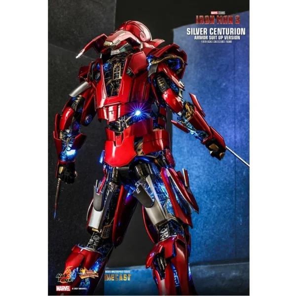 Silver Centurion (Armor Suit Up Version) Sixth Scale Figure by Hot Toys - Marvel Iron Man - Image 10