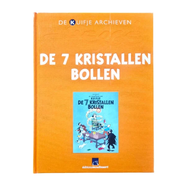 Kuifje Archives Book by Casterman - The Seven Crystal Balls (Dutch) Hardcover