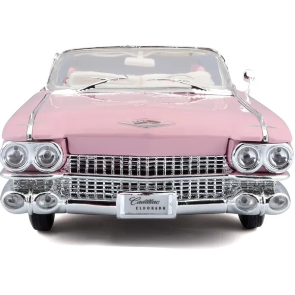 Cadillac Eldorado Biarritz (1959) 1/18 Scale Diecast Car Model by Maisto (Pink) - Image 6