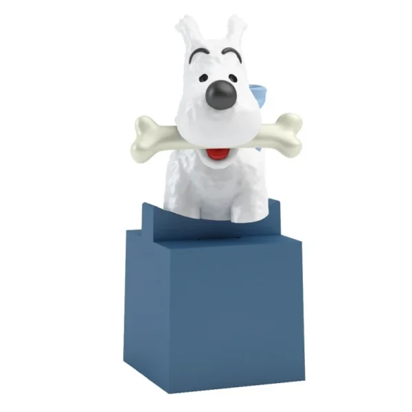 Tintin PVC Figures - Small Snowy Bust (Height 6 cms) - Image 2