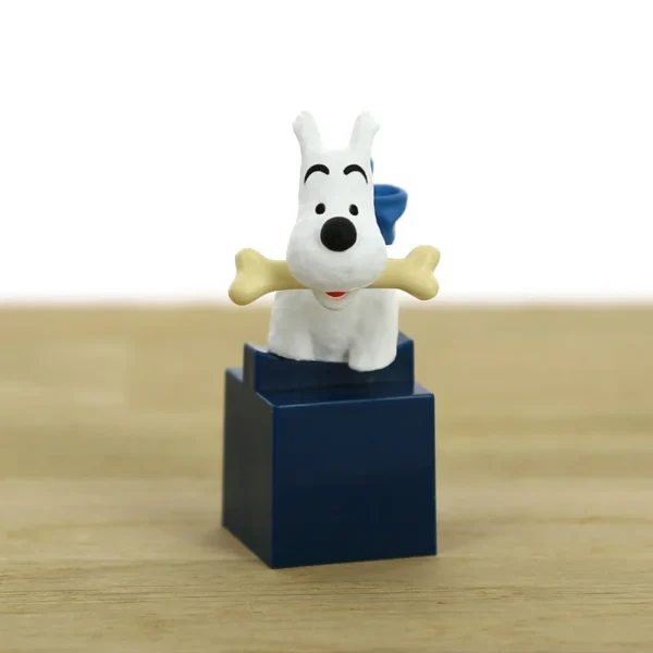Tintin PVC Figures - Small Snowy Bust (Height 6 cms) - Image 3