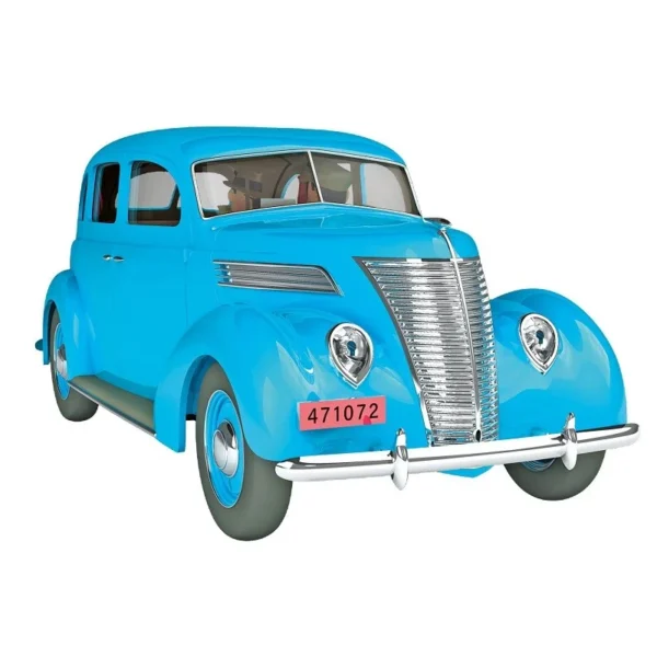Tintin Car #58 1/24 Scale Cab of Marc Charlet Diecast Car Model for Collectors 14+ Years - Image 2