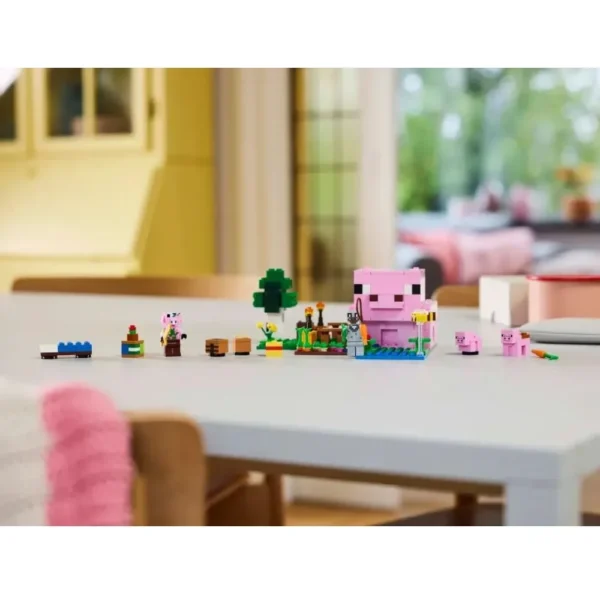 LEGO Minecraft 21268 The Baby Pig House Gamer Building Toy Set for kids 7+ Years (238 Pcs) - Image 4