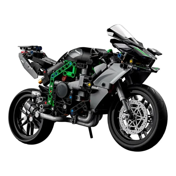 Lego 42170 Technic Kawasaki Ninja H2R Motorcycle Building Set for age (643 Pcs) - Image 2