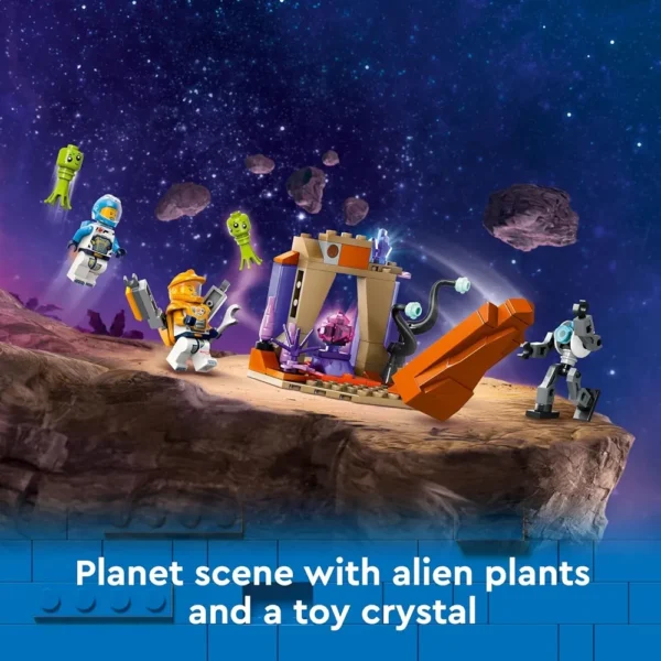 Lego 60432 City Command Rover and Crane Loader Building Set for Kids (758 Pcs), Space theme - Image 4