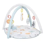 nulux baby play gym animal jungle theme white