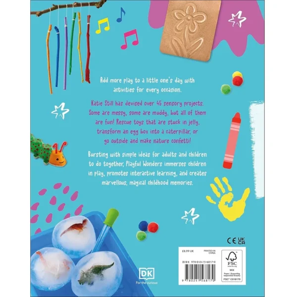 DK Playful Wonders by Katie Still - Easy fun-filled sensory play activities book - Image 2