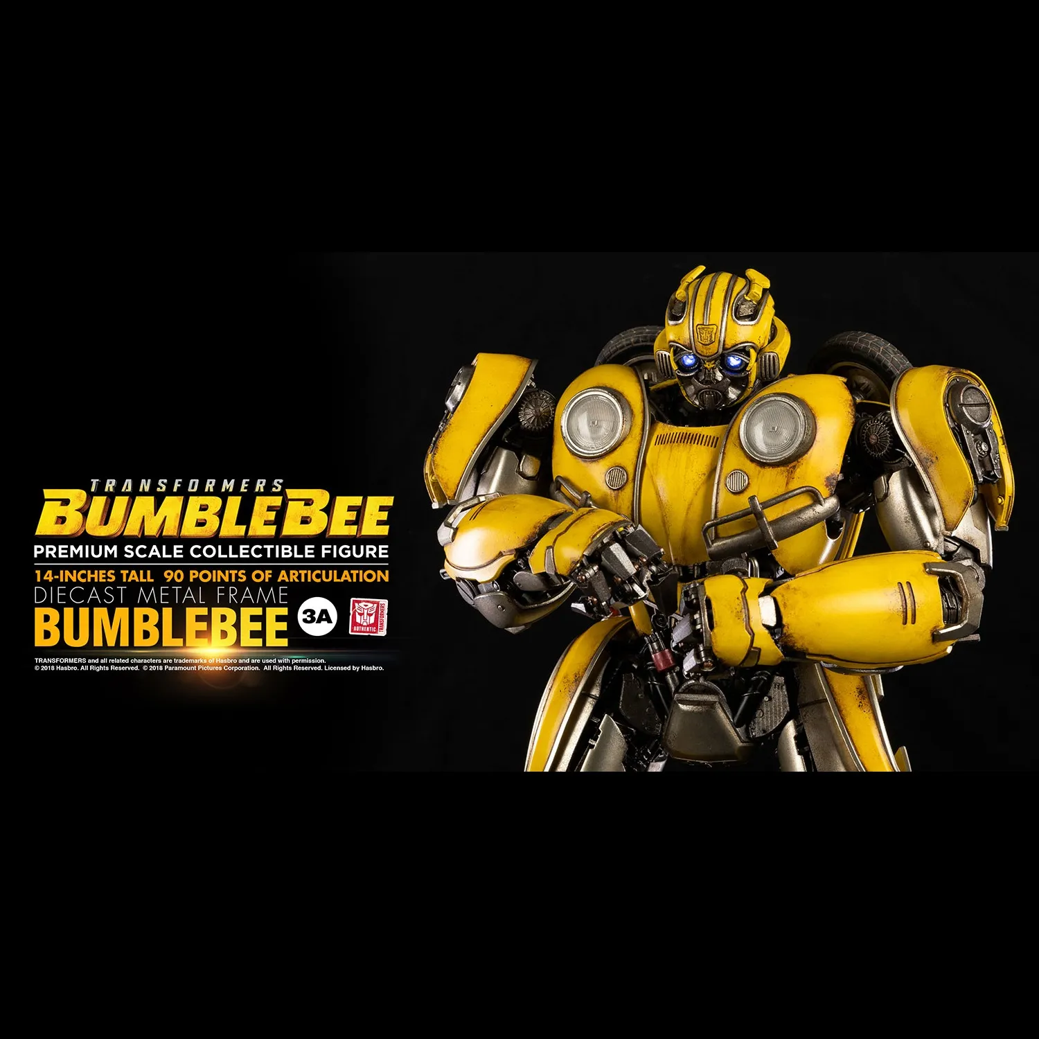 ThreeZero Transformers Bumblebee Bumblebee Premium Scale (height 35 cms) - Image 17