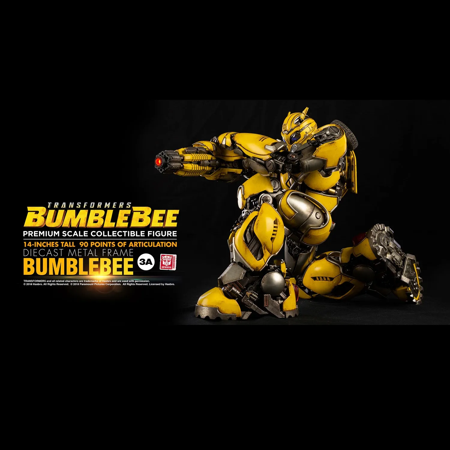 ThreeZero Transformers Bumblebee Bumblebee Premium Scale (height 35 cms) - Image 8