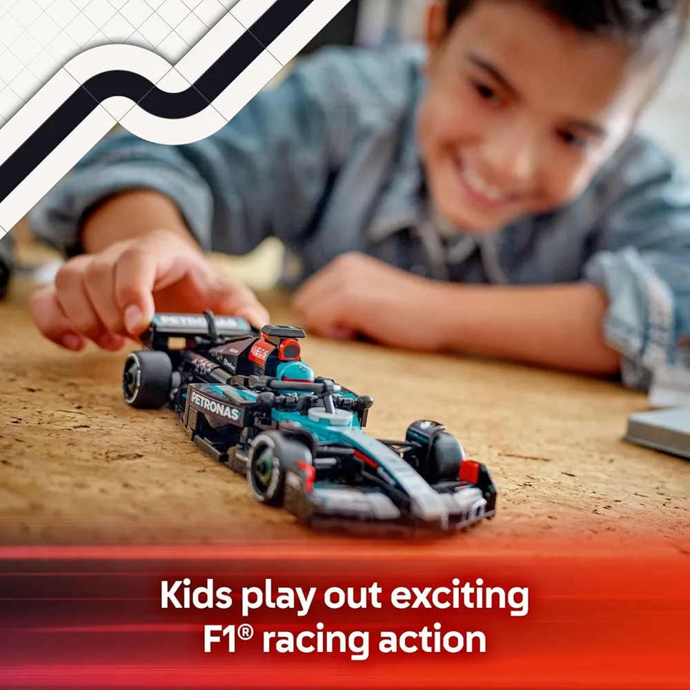 Lego Speed Champions 77244 Mercedes-AMG F1 W15 Race Car Building Set for 10+ Years (267 Pcs) - Image 3