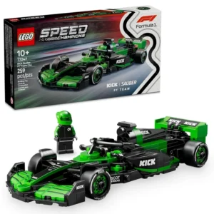 lego speed champions 77247 kick sauber formula 1 model