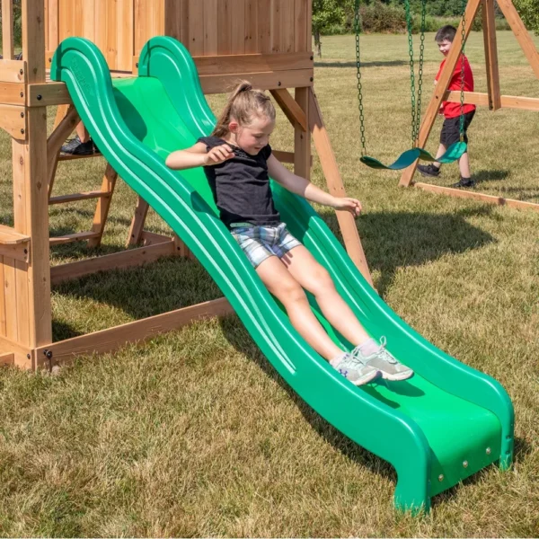 Backyard Discovery Montpelier Wooden Swing Set for Kids - Image 8