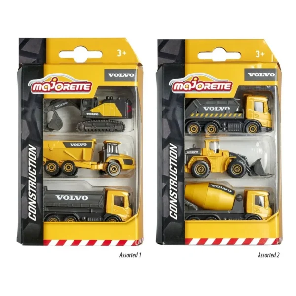 Majorette Volvo Construction Bundle (6 Diecast Models) for 3+ Years - Image 6