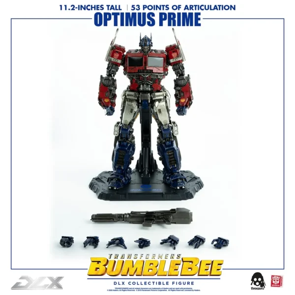 ThreeZero Transformers Bumblebee DLX Optimus Prime Collectible Figure for 15+ Years - Image 4