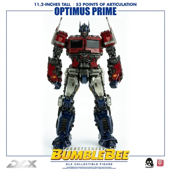 ThreeZero Transformers Bumblebee DLX Optimus Prime Collectible Figure for 15+ Years - Image 3