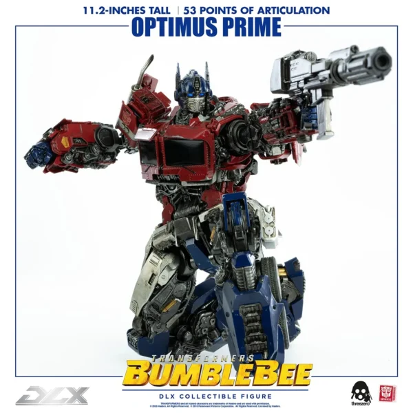 ThreeZero Transformers Bumblebee DLX Optimus Prime Collectible Figure for 15+ Years - Image 8