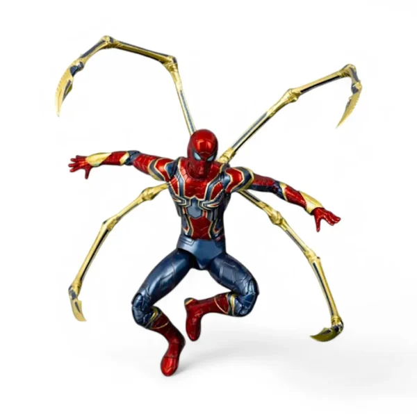 threezero iron spiderman marvel studios infinity saga collectible action figure
