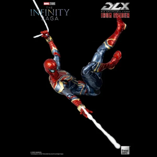 ThreeZero DLX Iron Spiderman Action Figure Marvel Studios: The Infinity Saga for Collectors 15+ Years - Image 9