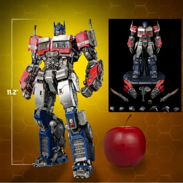 ThreeZero Transformers: Rise Of The Beasts Optimus Prime DLX Collectible Figure for 15+ Years - Image 6
