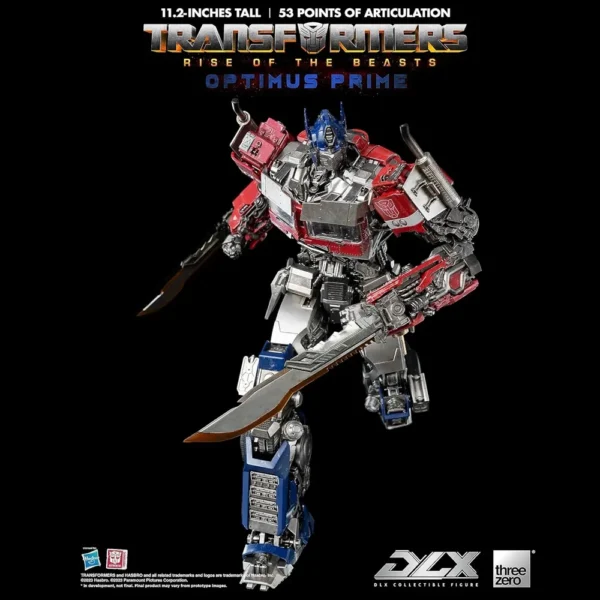 ThreeZero Transformers: Rise Of The Beasts Optimus Prime DLX Collectible Figure for 15+ Years - Image 2