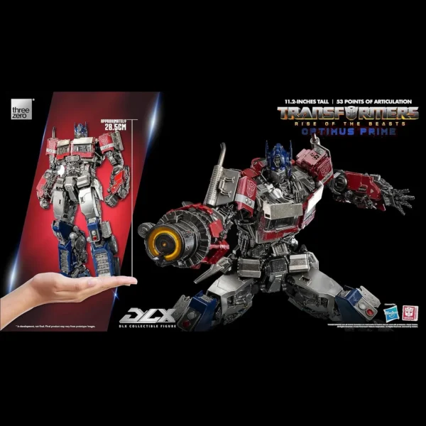 ThreeZero Transformers: Rise Of The Beasts Optimus Prime DLX Collectible Figure for 15+ Years - Image 4