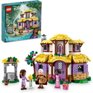 Lego Disney Wish: Asha’s Cottage 43231 Building Toy Set, Gift for Kids Ages 7 and up